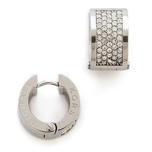 Never worn Michael Kors huggie earrings!